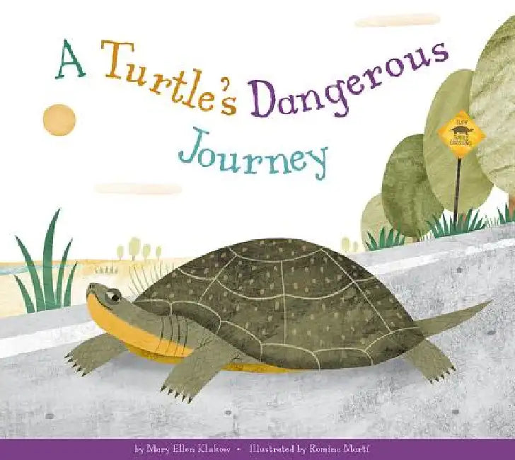 A Turtle's Dangerous Journey by Mary Ellen Klukow, Romina Martí