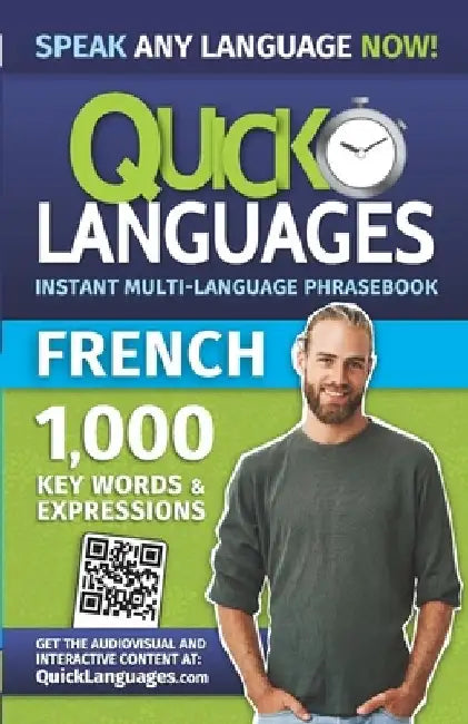 Quick Languages - English-French Phrasebook / Guide de conversation anglais-français by American Book Group