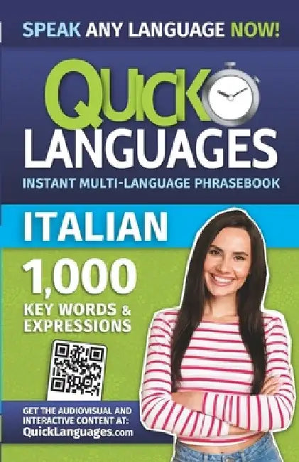 Quick Languages - English-Italian Phrasebook / Frasario inglese-italiano by American Book Group