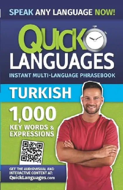 Quick Languages - English-Turkish Phrasebook / İngilizce-Türkçe Konuşma Kılavuzu by American Book Group