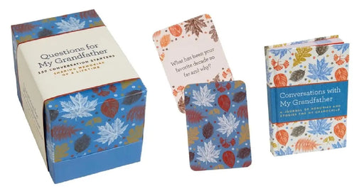 Questions for My Grandfather (Conversation Cards for Kids & Families): 150 Conversation Starters Sharing Memories of a Lifetime [With Book(s)] by Blue Streak