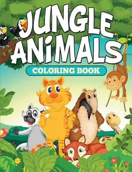 Jungle Animals Coloring Book by Speedy Publishing LLC