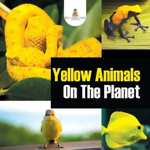 Yellow Animals on the Planet by Baby Professor