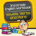 3rd Grade English Workbook: Vowels, Verbs and More by Baby Professor