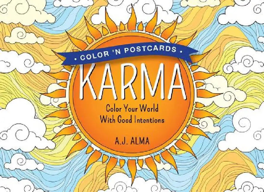 Color 'n Postcards: Karma by A. J. Alma