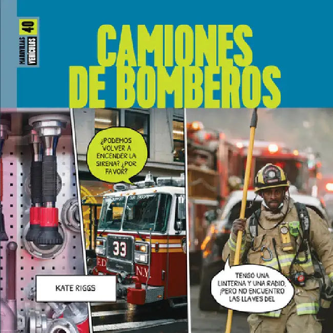 Camiones de Bomberos by Riggs, Kate