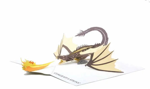 Harry Potter: Hungarian Horntail Signature Pop-Up Card by Insight Editions