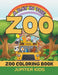 A Day in the Zoo: Zoo Coloring Book by Jupiter Kids