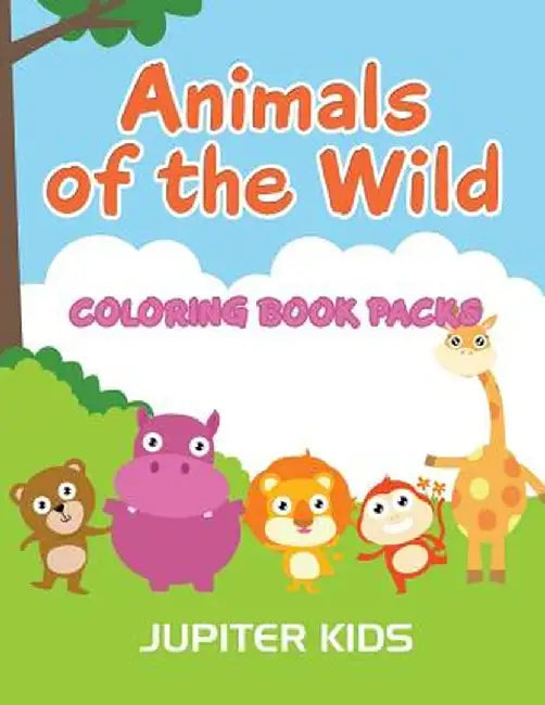 Animals of the Wild: Coloring Book Packs by Jupiter Kids