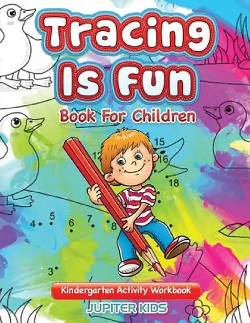 Tracing Is Fun - Book for Children: Kindergarten Activity Workbook by Jupiter Kids