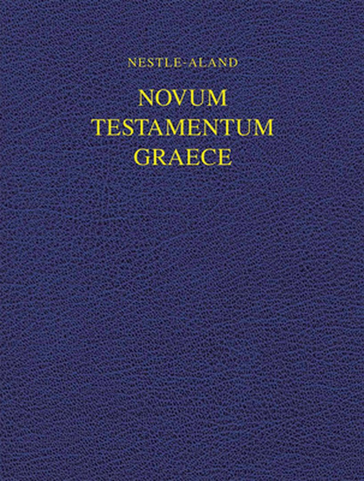 Nestle-Aland Novum Testamentum Graece 28 (Na28) by Institute for New Testament Textual Rese