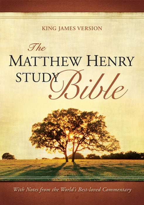Matthew Henry Study Bible Black Bonded by Matthew Henry