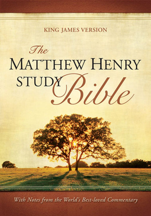 Matthew Henry Study Bible Black Bonded by Matthew Henry