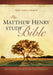 Matthew Henry Study Bible Black Bonded by Matthew Henry