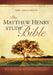 Matthew Henry Study Bible Black Bonded by Matthew Henry