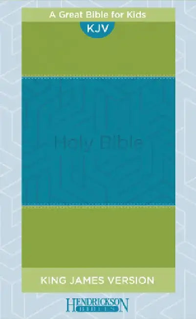 KJV Kids Bible (Flexisoft, Blue/Green, Red Letter) by Hendrickson Publishers