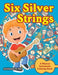 Six Silver Strings: A Musical Instruments Coloring Book by Activibooks For Kids