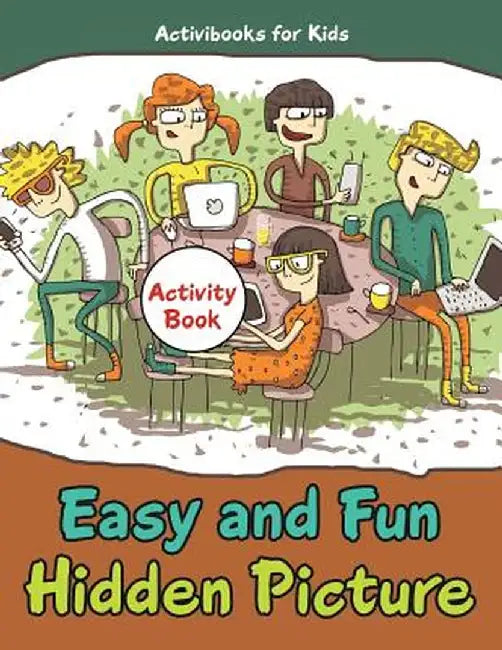 Easy and Fun Hidden Picture Activity Book by Activibooks For Kids