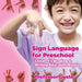 Sign Language for Preschool: Children's Reading & Writing Education Books by Gusto