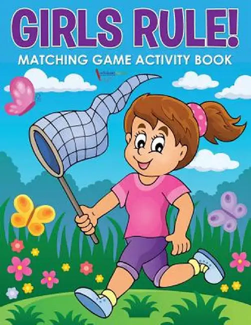 Girls Rule! Matching Game Activity Book by Activibooks For Kids