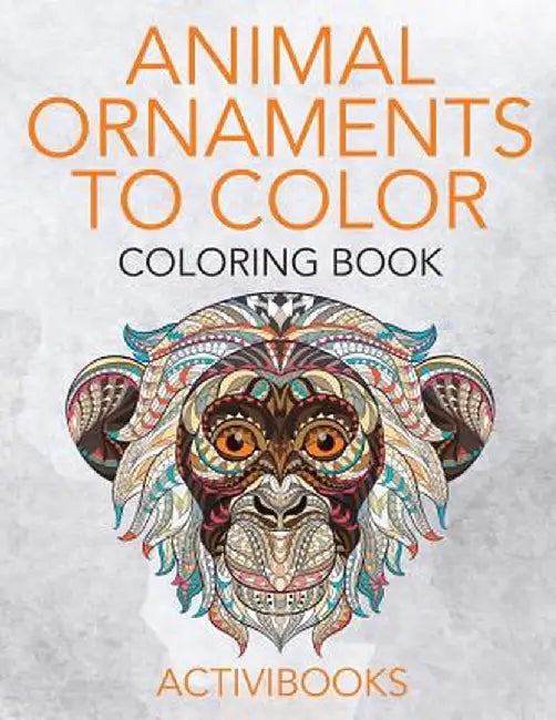 Animal Ornaments to Color Coloring Book by Activibooks