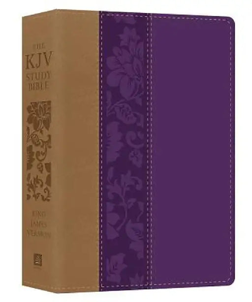 The KJV Study Bible - Large Print [violet Floret] by Christopher D. Hudson