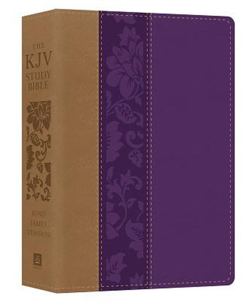 The KJV Study Bible - Large Print [violet Floret] by Christopher D. Hudson