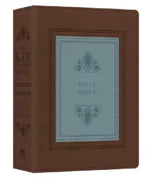 The KJV Study Bible - Large Print - Indexed [teal Inlay] by Christopher D. Hudson