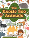 The Exotic Zoo Animals Coloring Book by Activity Attic Books