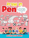 Draw in Pen: Learning Techniques That Last a Lifetime Activity Book for Kids by Activity Attic Books