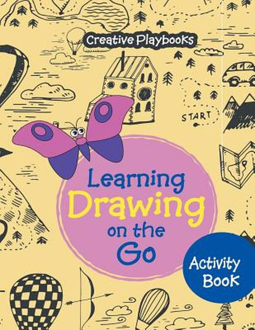 Learning Drawing on the Go Activity Book by Playbooks, Creative