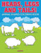 Heads, Legs, and Tails! Animal Shapes Coloring Book by Creative Playbooks