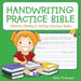 Handwriting Practice Bible: Children's Reading & Writing Education Books by Baby Professor