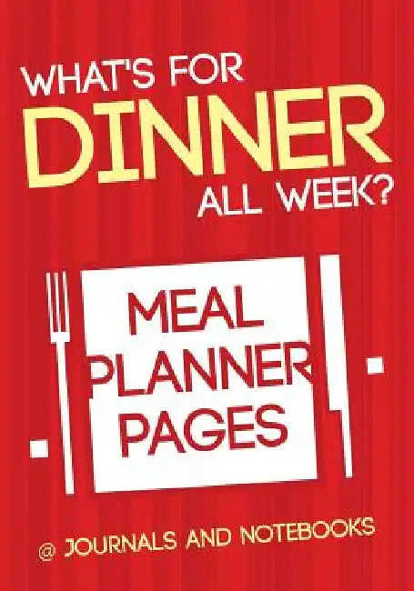 What's for Dinner All Week? Meal Planner Pages by @. Journals and Notebooks