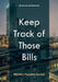Keep Track of Those Bills - Monthly Payment Journal by @journals Notebooks