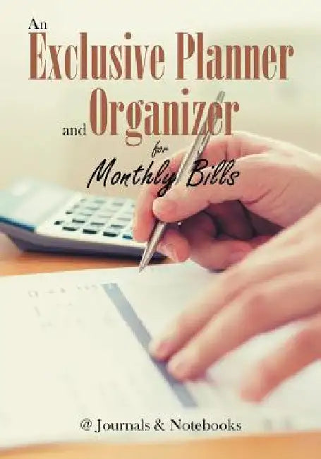 An Exclusive Planner and Organizer for Monthly Bills by @journals Notebooks