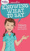 A Smart Girl's Guide: Knowing What to Say: Finding the Words to Fit Any Situation by Patti Kelley Criswell