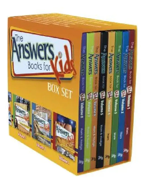 Answers Books for Kids Box Set (Vol 1-8) by Ken Ham