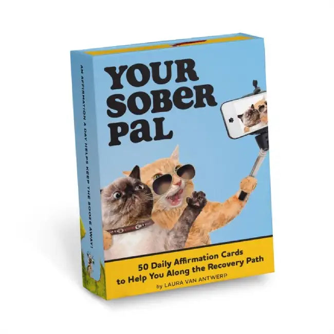 Your Sober Pal: 50 Affirmation Cards Deck To Help You Along the Recovery Path by Laura Van Antwerp