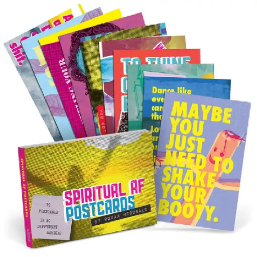 Knock Knock Spiritual AF Postcard Book by Knock Knock