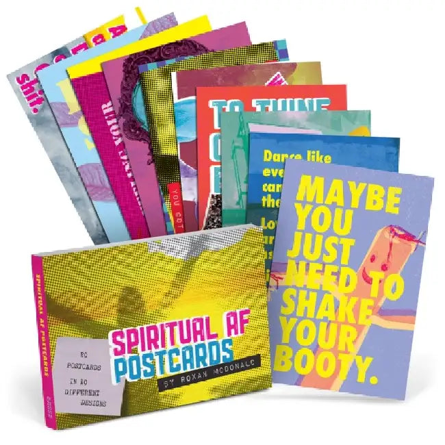 Knock Knock Spiritual AF Postcard Book by Knock Knock