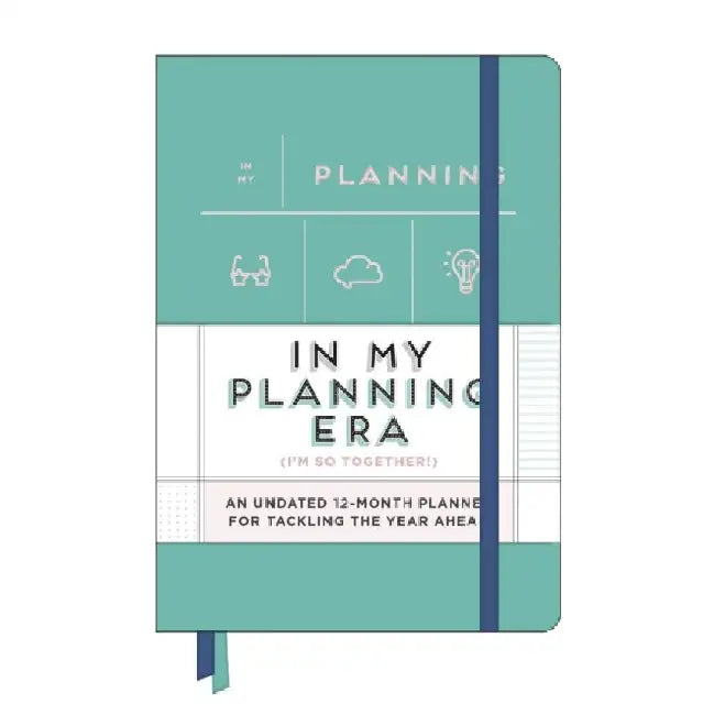 Knock Knock In My Planning Era Large Hardcover Planner by Knock Knock