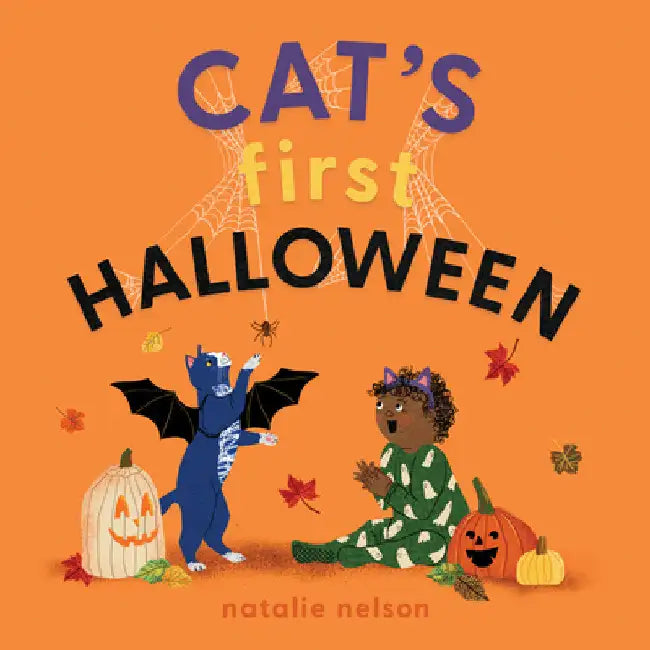 Cat's First Halloween: A Board Book by Nelson, Natalie