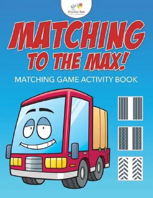 Matching to the Max! Matching Game Activity Book by Kreative Kids