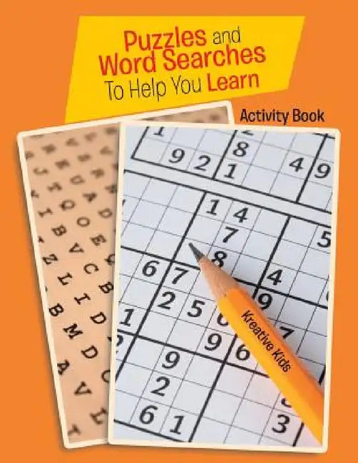 Puzzles and Word Searches To Help You Learn Activity Book by Kreative Kids