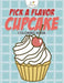 Pick A Flavor Cupcake Coloring Book by Kreative Kids