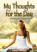 My Thoughts for the Day Meditation Journal by Flash Planners and Notebooks