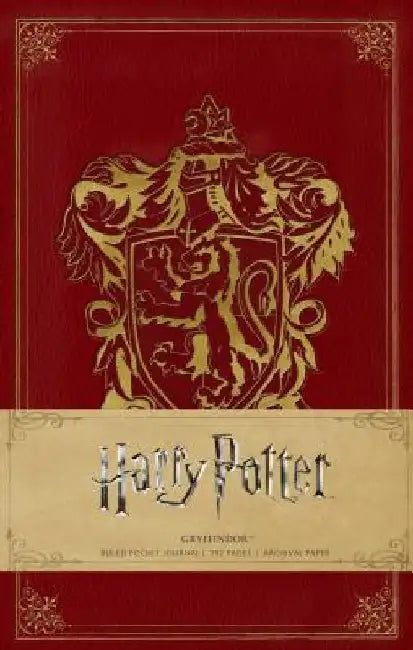 Harry Potter: Gryffindor Ruled Pocket Journal by Insight Editions