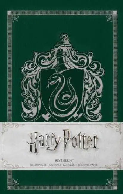 Harry Potter: Slytherin Ruled Pocket Journal by Insight Editions
