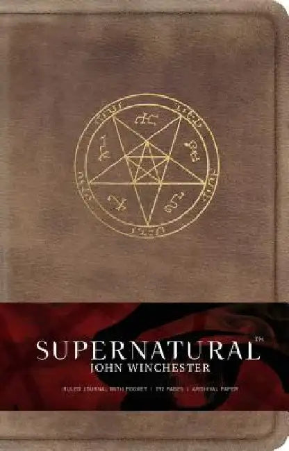 Supernatural: John Winchester Hardcover Ruled Journal by Insight Editions